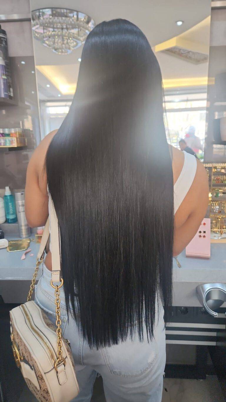 Keratine en haarbotox